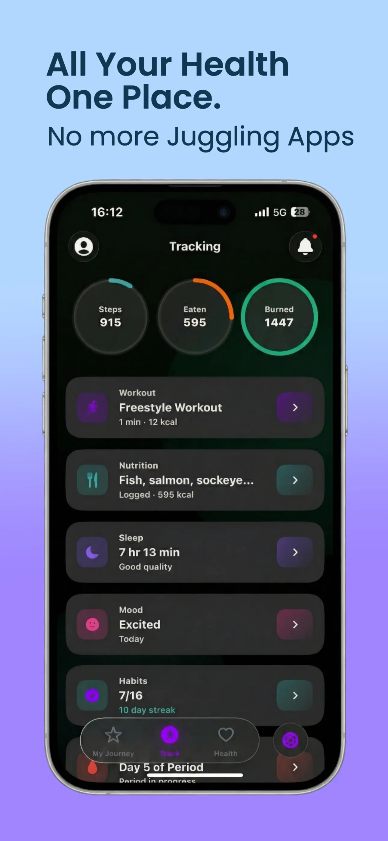 Optimitz App Screen 1